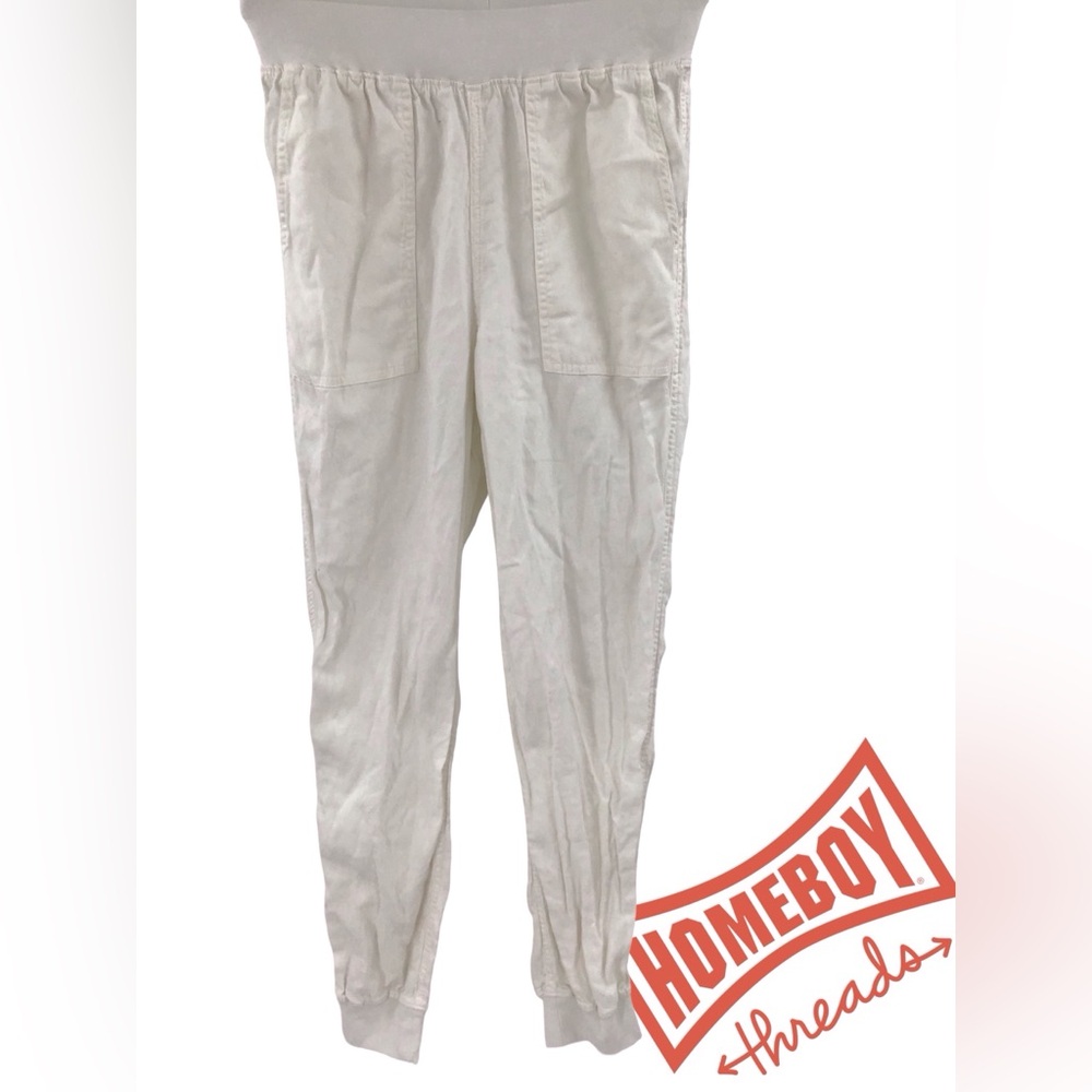 Faherty Cream Joggers